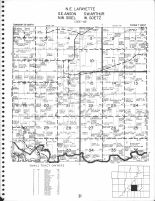 Lafayette - Northeast, Anson - Southeast, Arthur - Southwest, Siegel - Northwest, Goetz - West, Chippewa County 1969